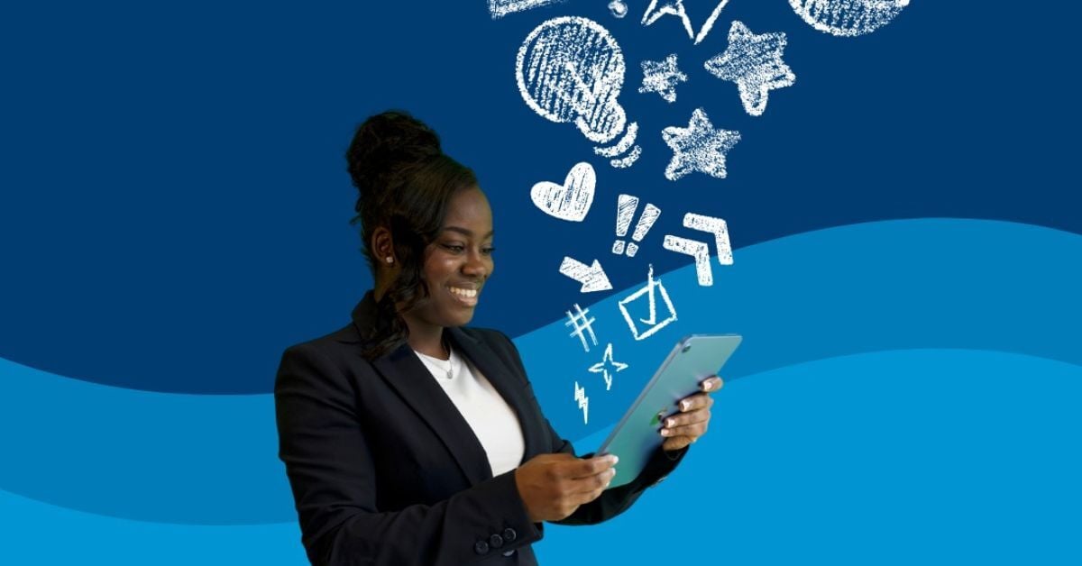 2025 Alea Eldemire with ipad