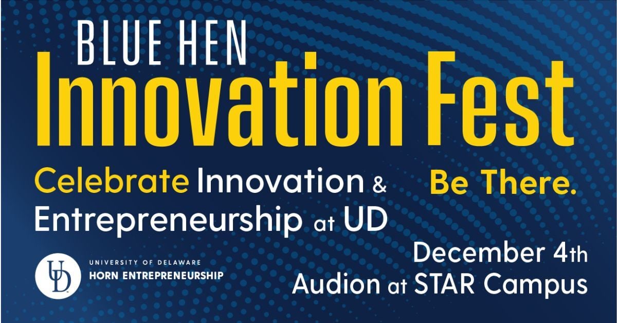 2025 Blue Hen Innovation Fest graphic