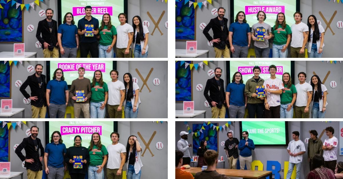 2025 Fall Pitch Party Topical Award Winners
