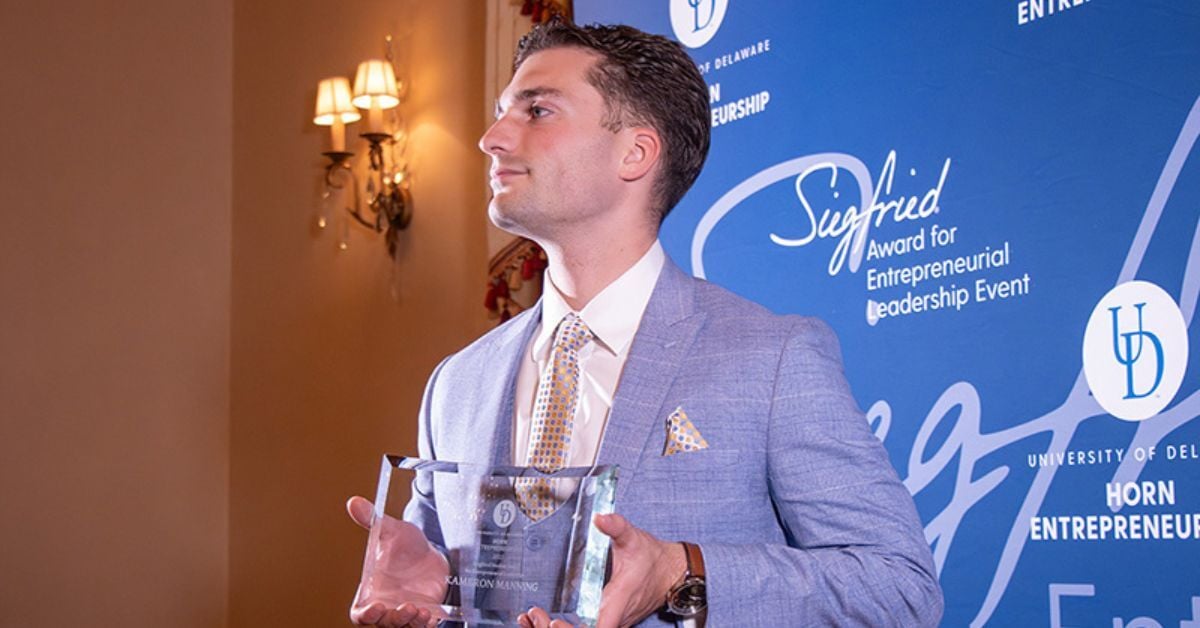 2025 Siegfried Student Award Kameron Manning