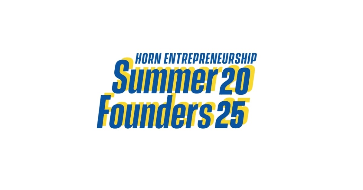 2025 Summer Founders graphic centered