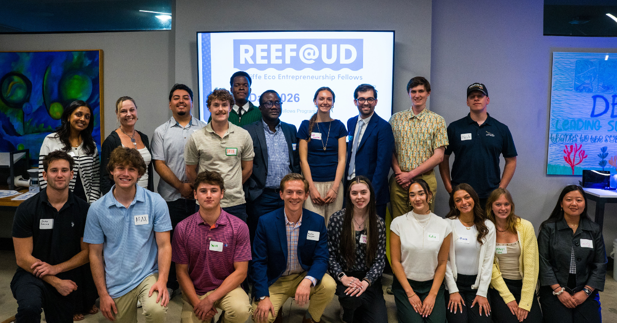 2026 REEF@UD Fellows at Demo Day