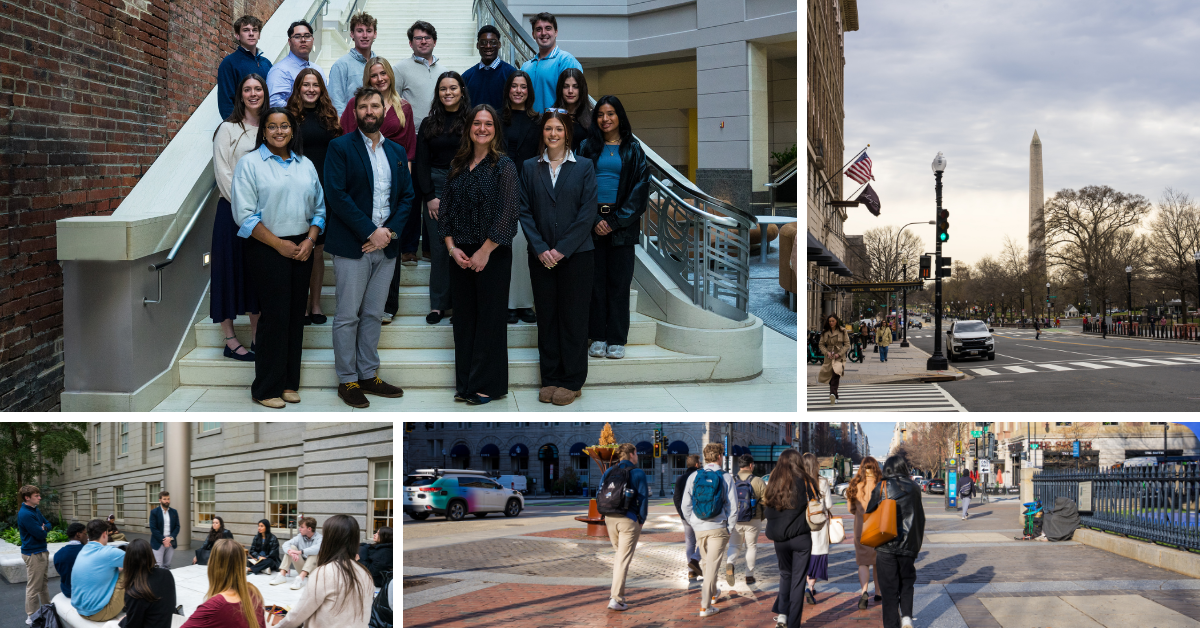 2026 Siegfried Fellows Washington DC Immersion Trip Collage