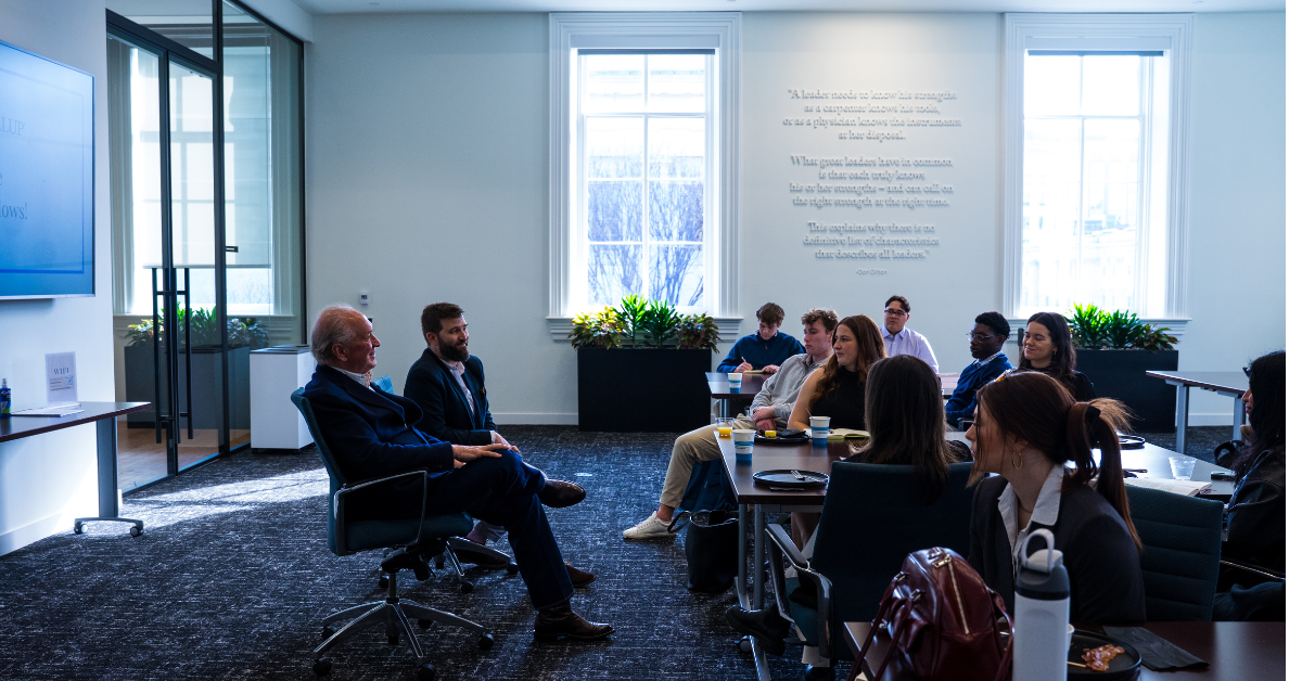 2026 Siegfried Fellows with Jim Clifton